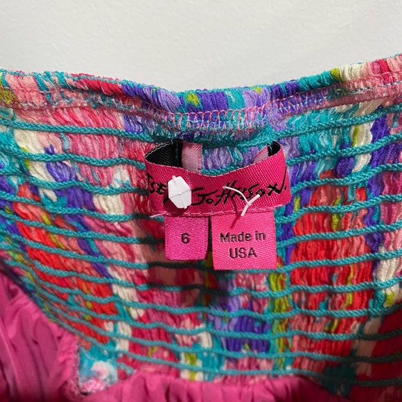 Strapless Flora Betsey Johnson Dress - Picture 2 of 3